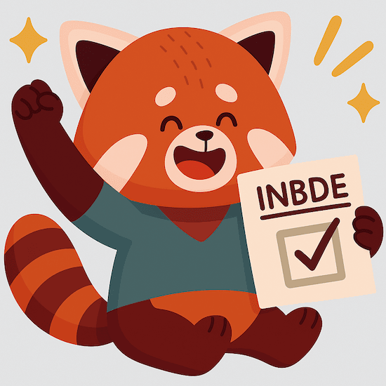 Dental Panda passing INBDE